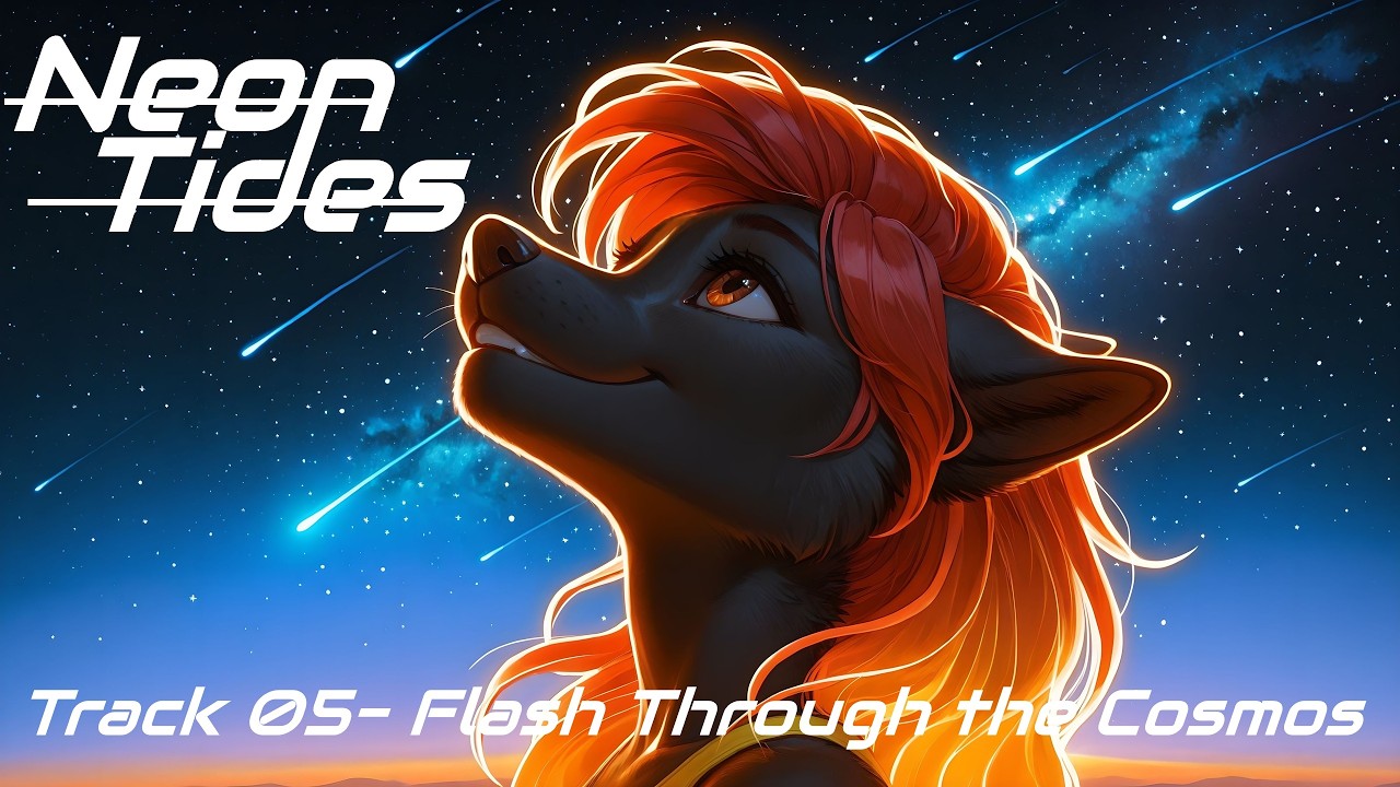 Neon Tides: 05- Flash Through the Cosmos (Synthpop Dance Music Track)