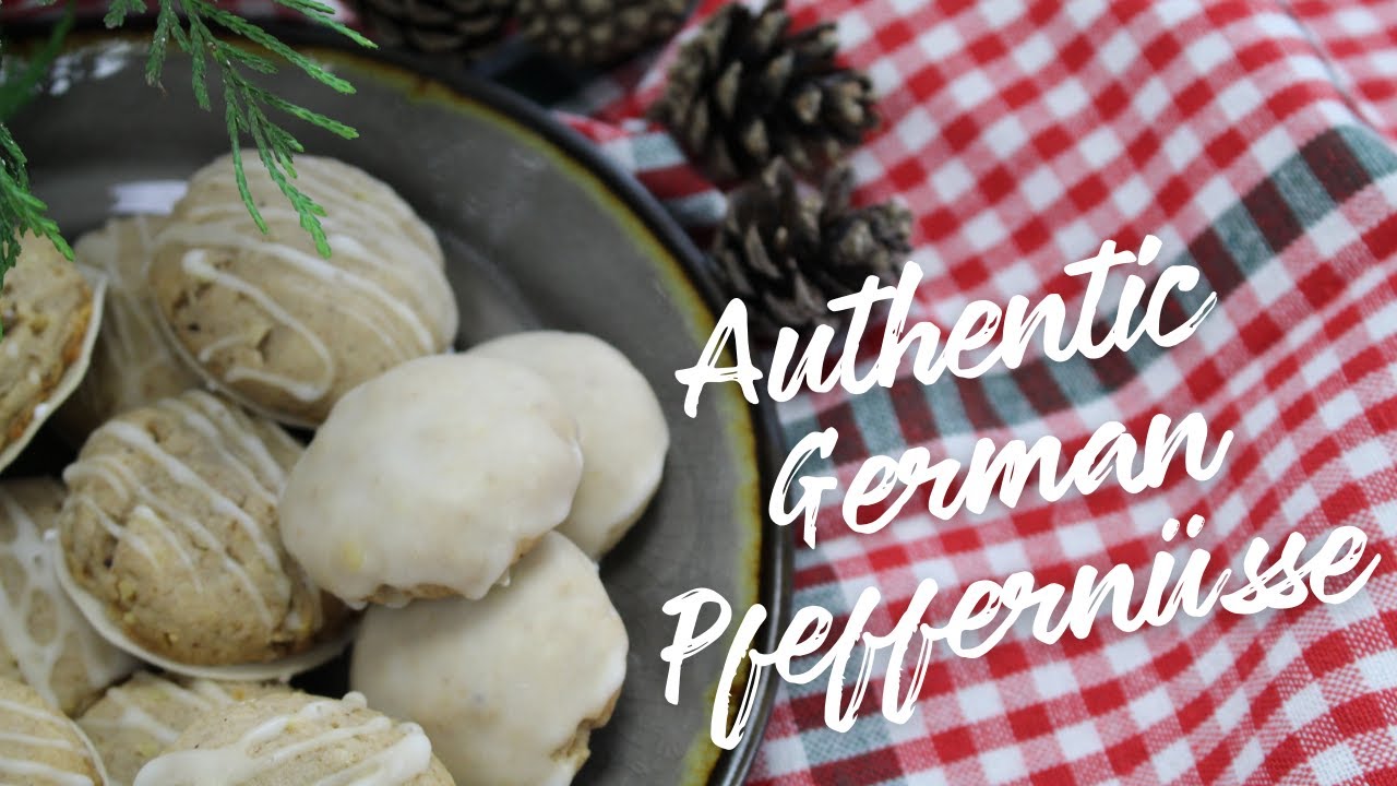 Pfeffernuesse - Authentic German Christmas Cookies aka pepper nuts