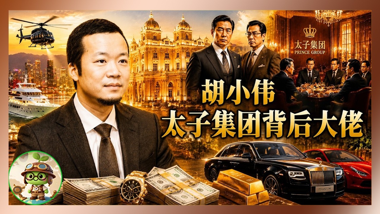 胡小偉，太子集團背後大佬｜陳志｜柬埔寨電詐園｜比特幣｜傳奇私服