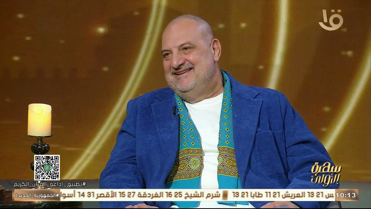 بين الإخراج والتمثيل.. رحلة خالد الصاوي من كواليس ماسبيرو إلى سحر الكاميرا 🎙️🌟