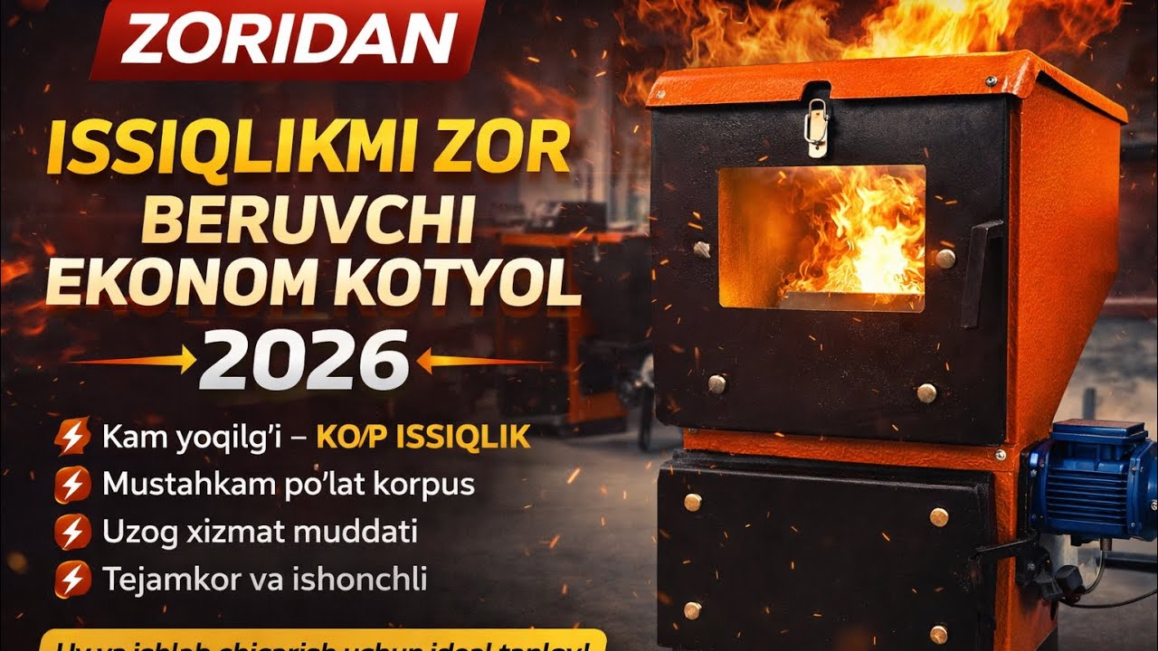 Qishda Sovuqni Unuting 🔥EKONOM Kotyolni ZORIDAN💥
