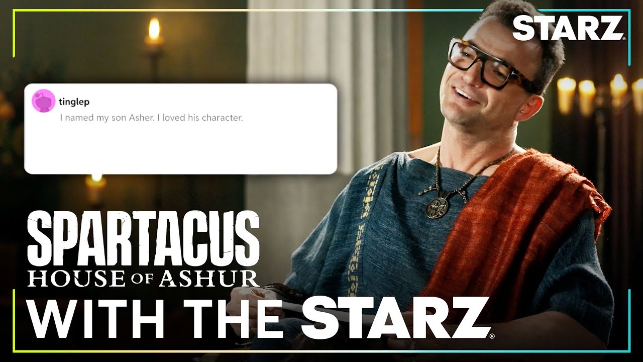 Nick E. Tarabay Reads Reddit Comments | Spartacus: House of Ashur | STARZ