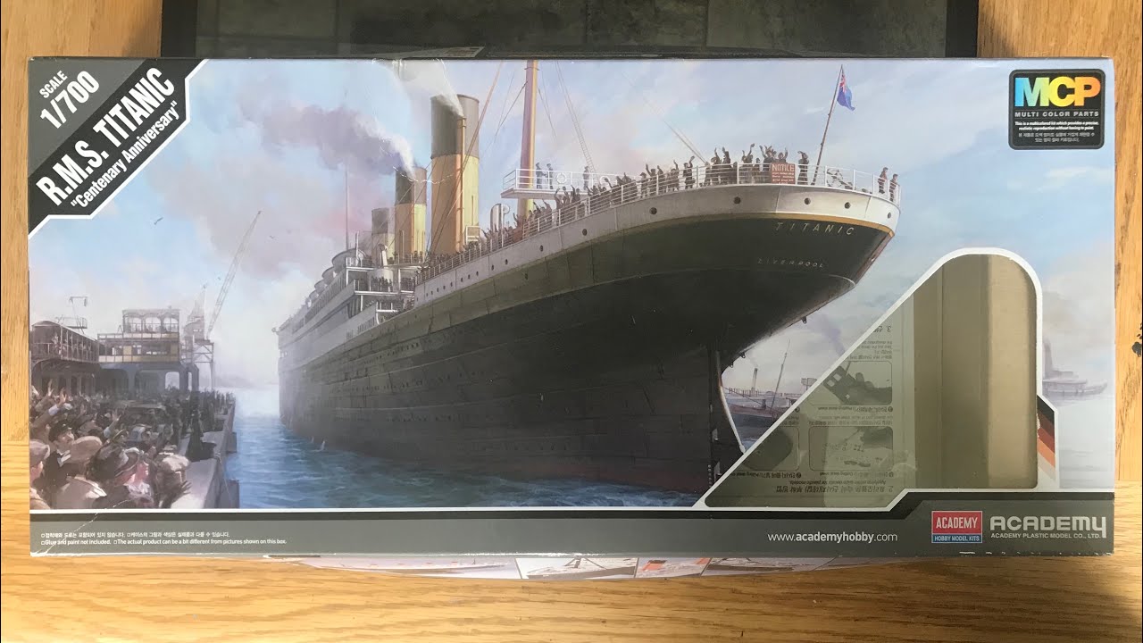 Academy 1/700 Titanic 100th anniversary Assembly
