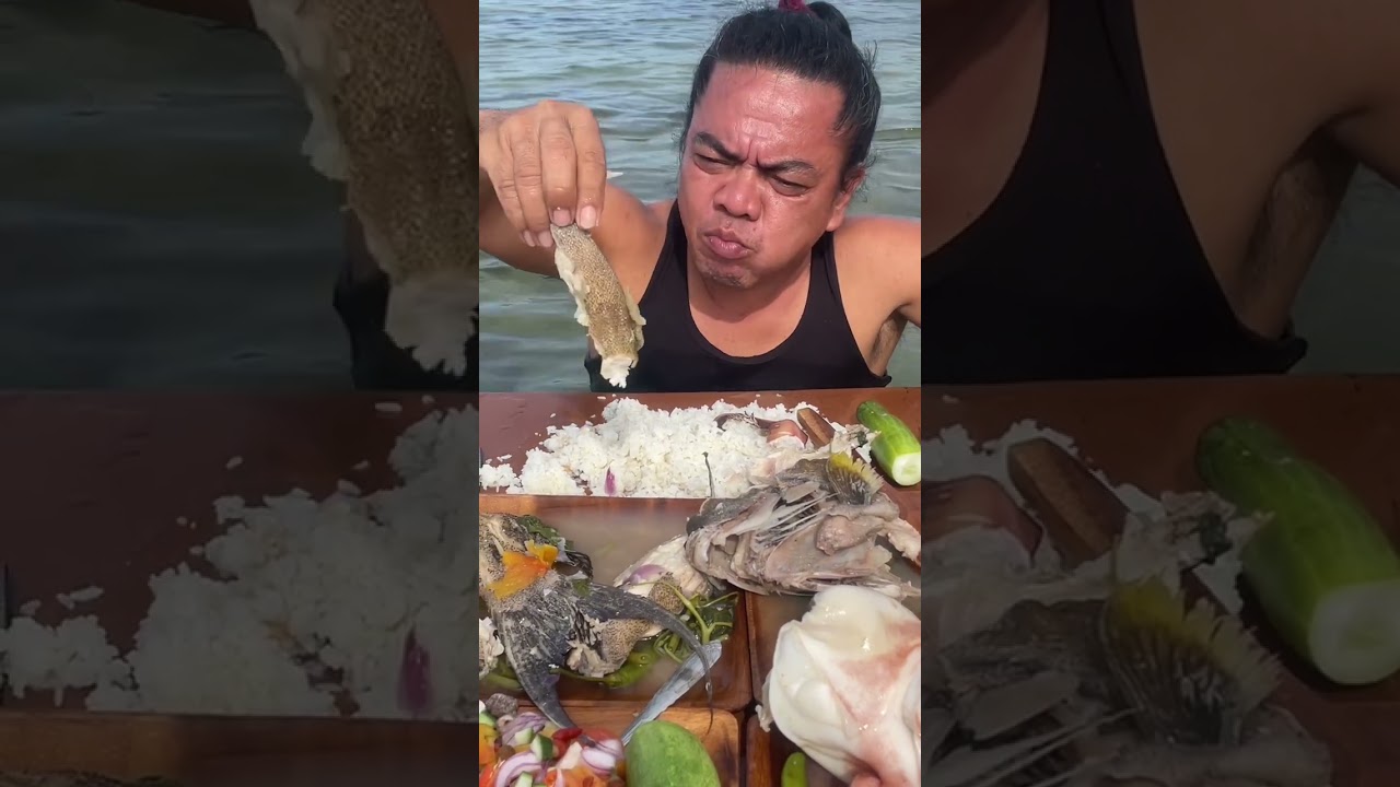 PINAKA MASARAP TALAGA ITO INABOT LANG ANG MISA SA DAGAT HALF COOKED ULO NG PUSIT AT KINILAW