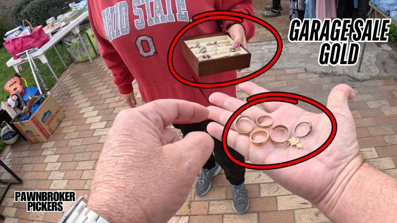 She Sold Me Gold At Her Garage Sale