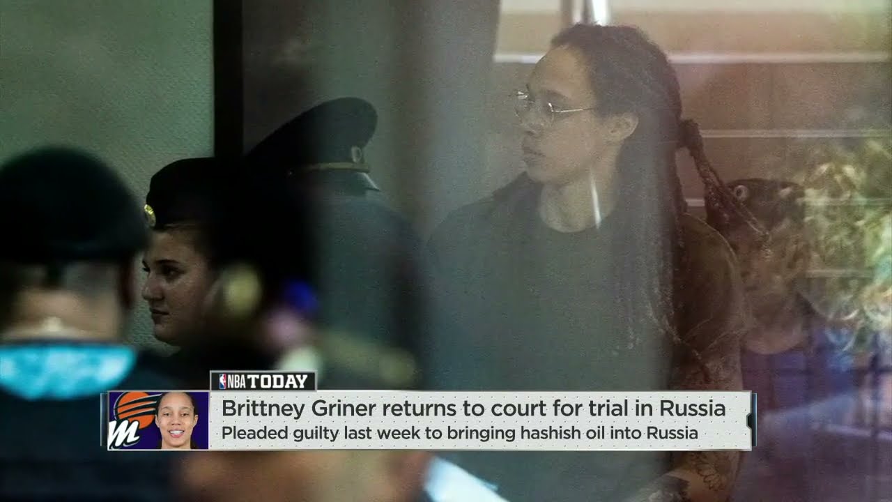 Brittney Griner returns to court for trial in Russia | NBA Today