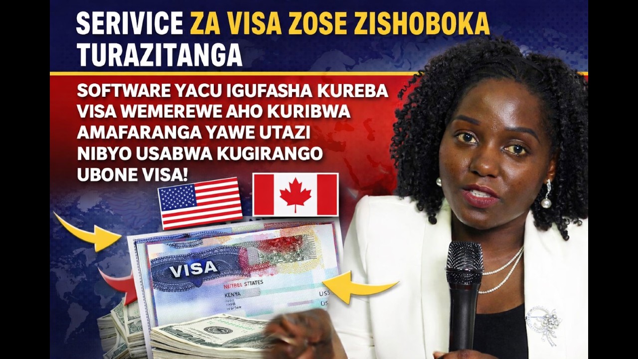 SERIVICE ZA VISA ZOSE ZISHOBOKA TURAZITANGA, SOFTWARE YACU IGUFASHA KUREBA VISA WEMEREWE.....