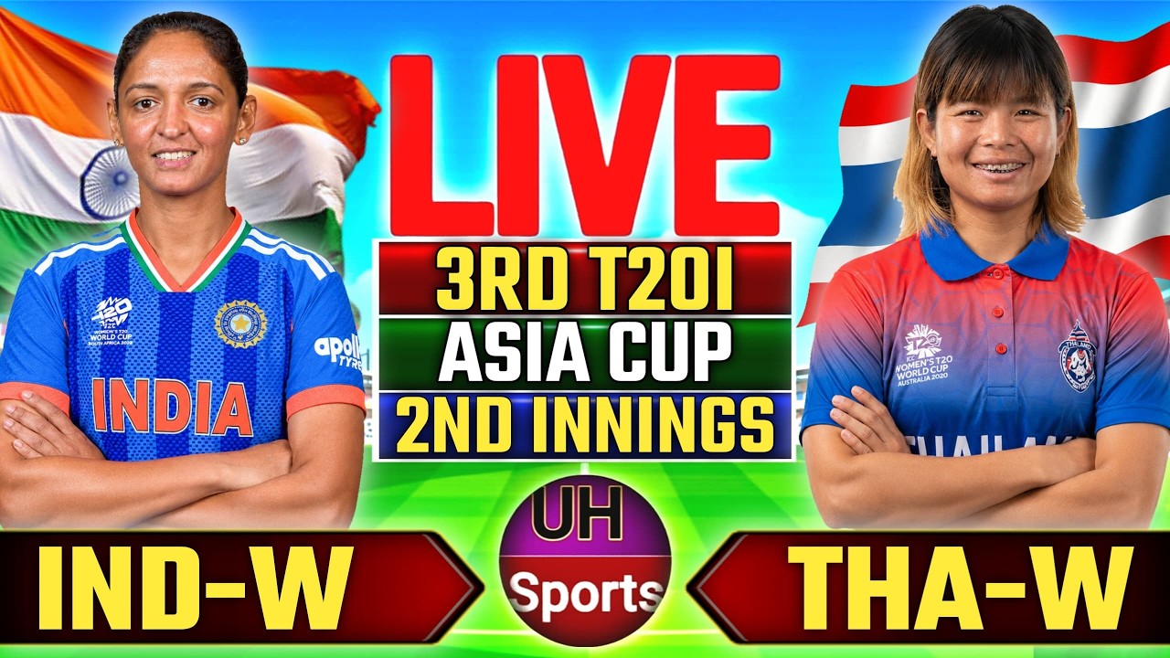 🔴India Vs Thailand Live Match Score, 3rd T20 | Live Cricket Match Today | Women Asia Cup 2026, 2NDIN