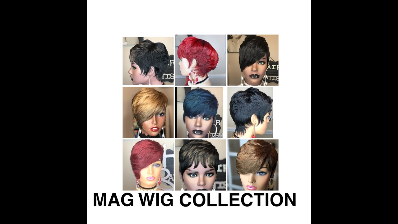 The Best Short Wig Styles and Ideas/ Pixie Cuts/ Hair Baptism MAG Wig Collection 2020 Compilation