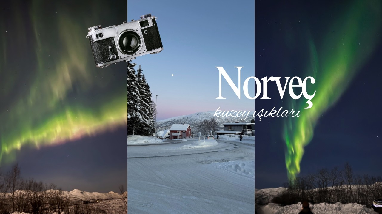 Norveç|Tromsø Kuzey ışıkları, çok soğuk...