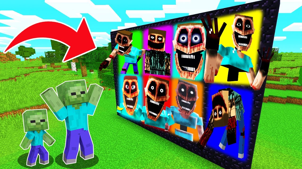 YANLIŞ THE MİMİCER PORTALI SEÇERSEN ÖLÜRSÜN 😱 - Minecraft