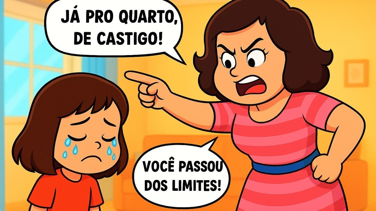POBRE MENINA, FOI CASTIGADA INJUSTAMENTE...