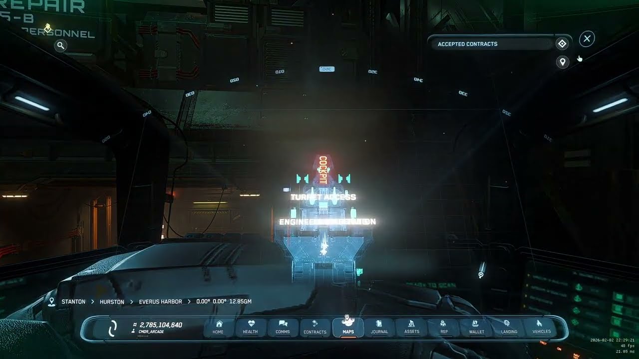 CMDR aRcADe in Star Citizen 4.6 PU: LIVE!!!