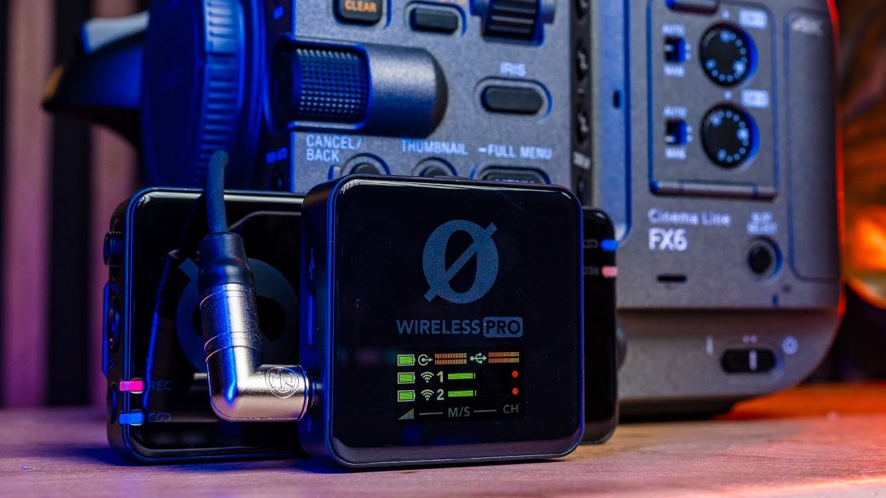 Настройка временного кода RODE Wireless Pro с помощью Sony FX6