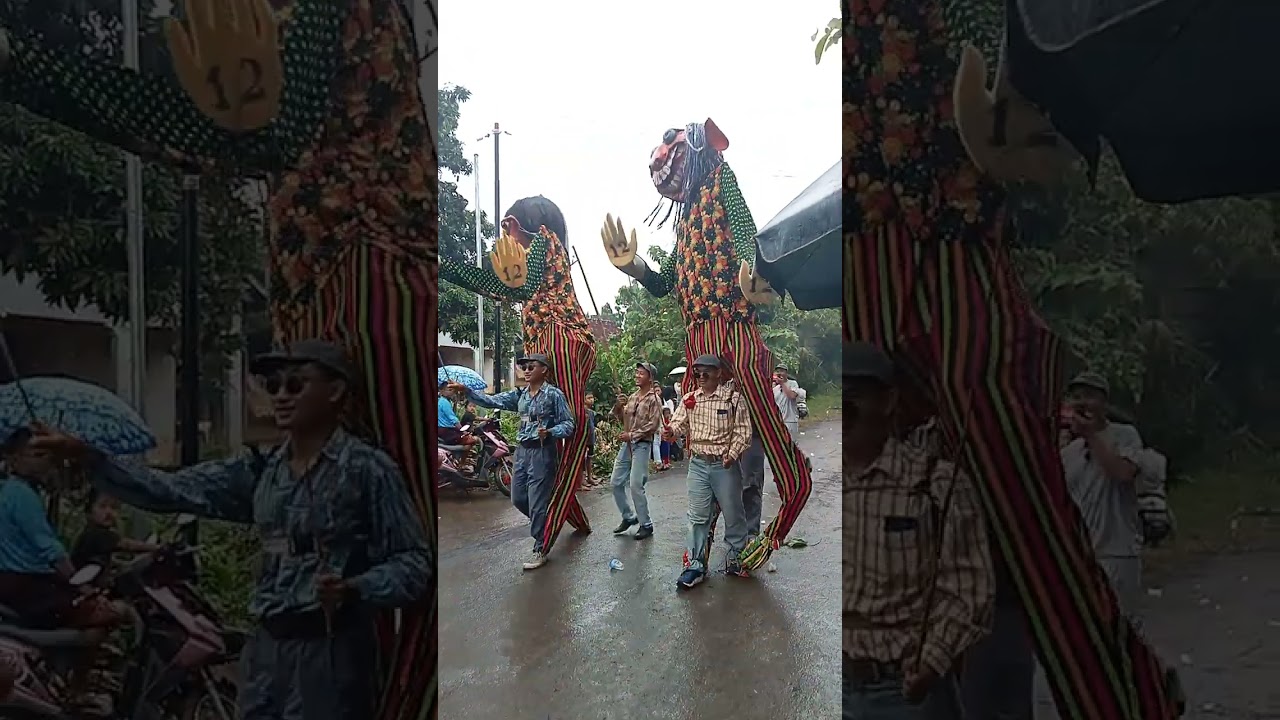 Pawai ta'aruf desa jondang tahun 2025
