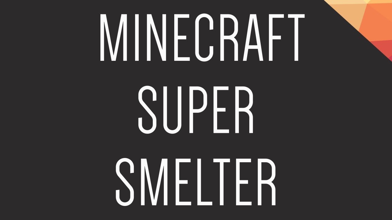 Minecraft Bedrock: Бесшумная суперплавильная печь — БЕЗ ВАГОНОМЕТРАЖЕЙ!