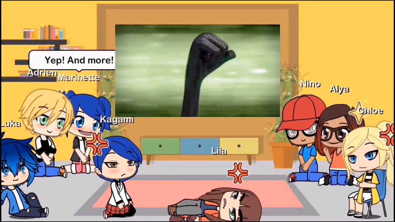 MLb Characters react to all transformations (MLb Gacha life video) 🐞🐱