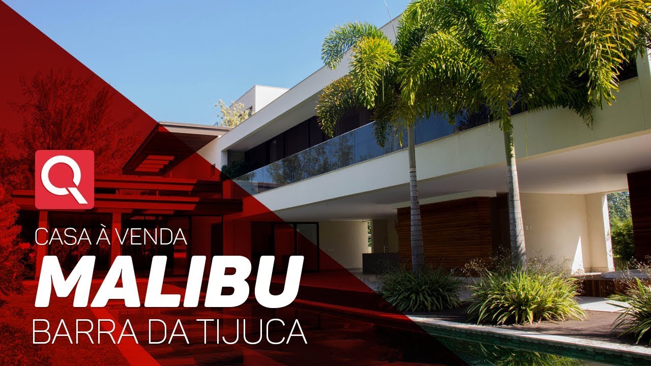 Casa &agrave; venda no Condom&iacute;nio Malibu, Barra da Tijuca. Q&C Im&oacute;veis
