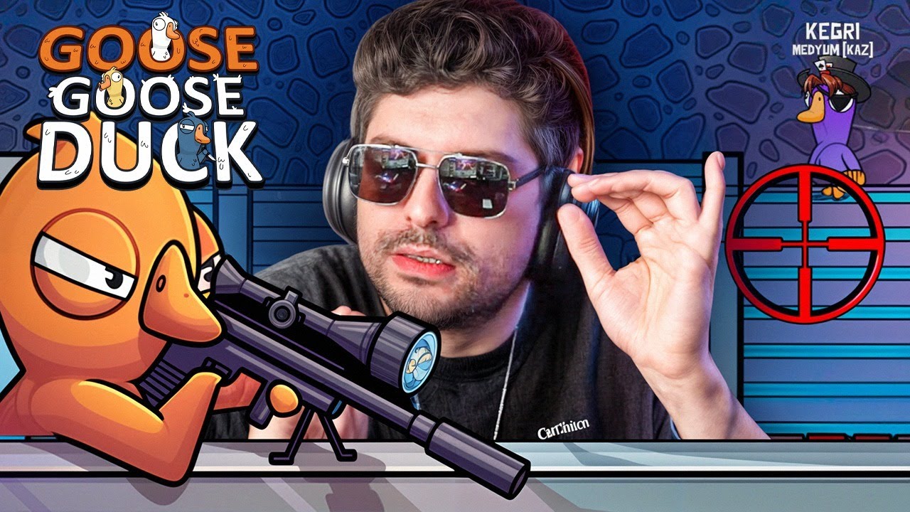 SUİKASTÇI OLUP KASABAYA MUSALLAT OLDUM! | Goose Goose Duck @EfeUygaçKesit @telchiee