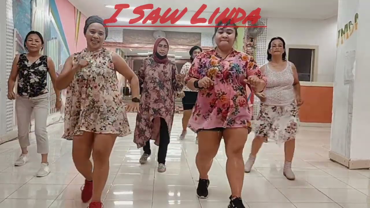 I Saw Linda LD/4w/Beginner Level/choreo by Michael Bourre`(CAN)/NO TAGS,NO RESTARTS