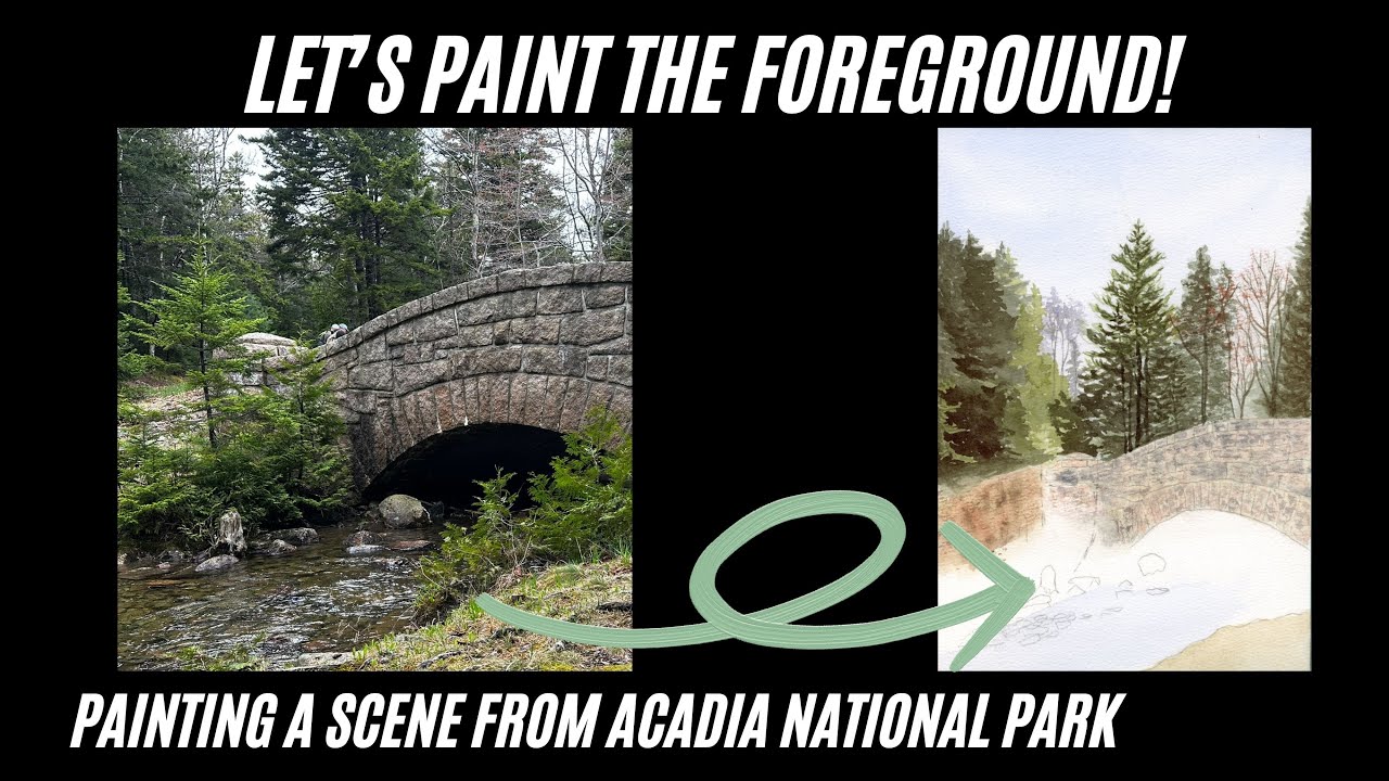 How To Paint Busy Scenes Without Getting Stuck!