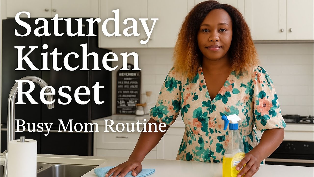  Slow Living Kitchen Reset | Saturday Cleaning Motivation