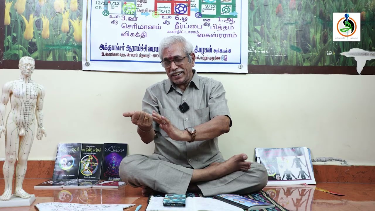 7 சக்கரங்கள் அக்குபஞ்சர் - ஏழு சக்கரங்கள் தூண்ட குறுக்கு வழி - ஆசான் 9/10