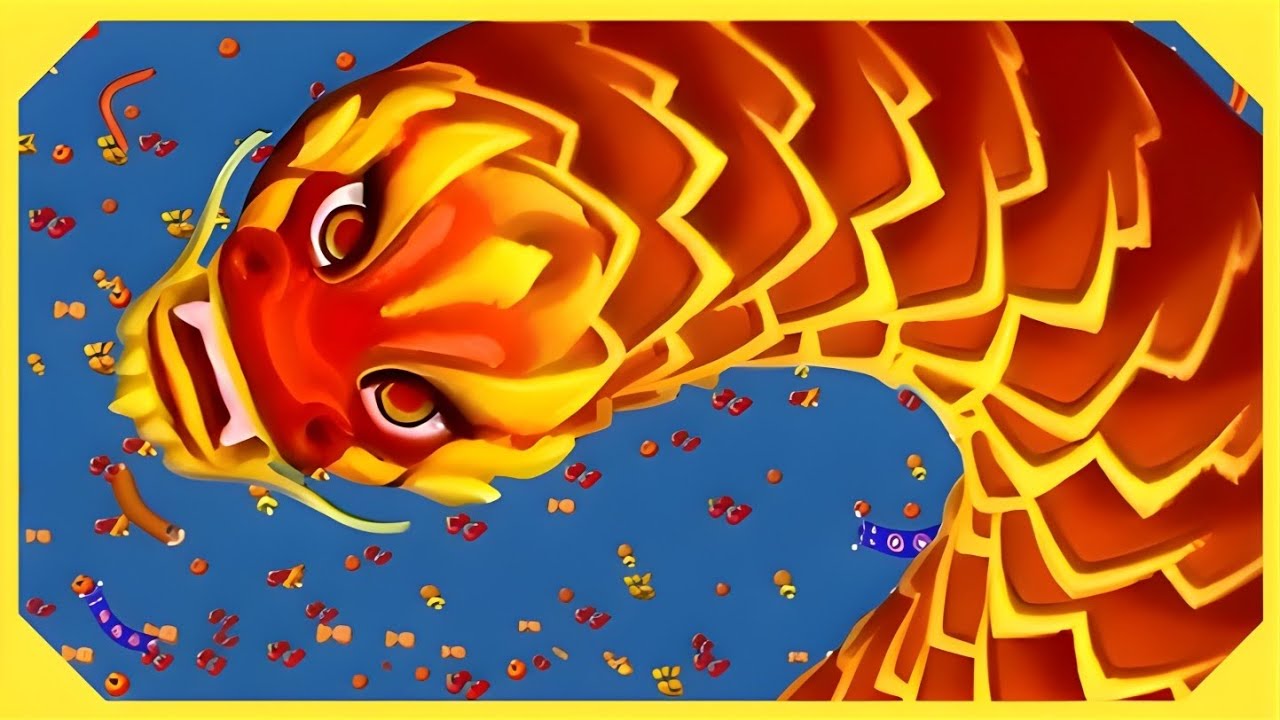 WORMS ZONE.OI{ HUNGRY SNAKE GAME} GAMEPLAY 🐍🔥