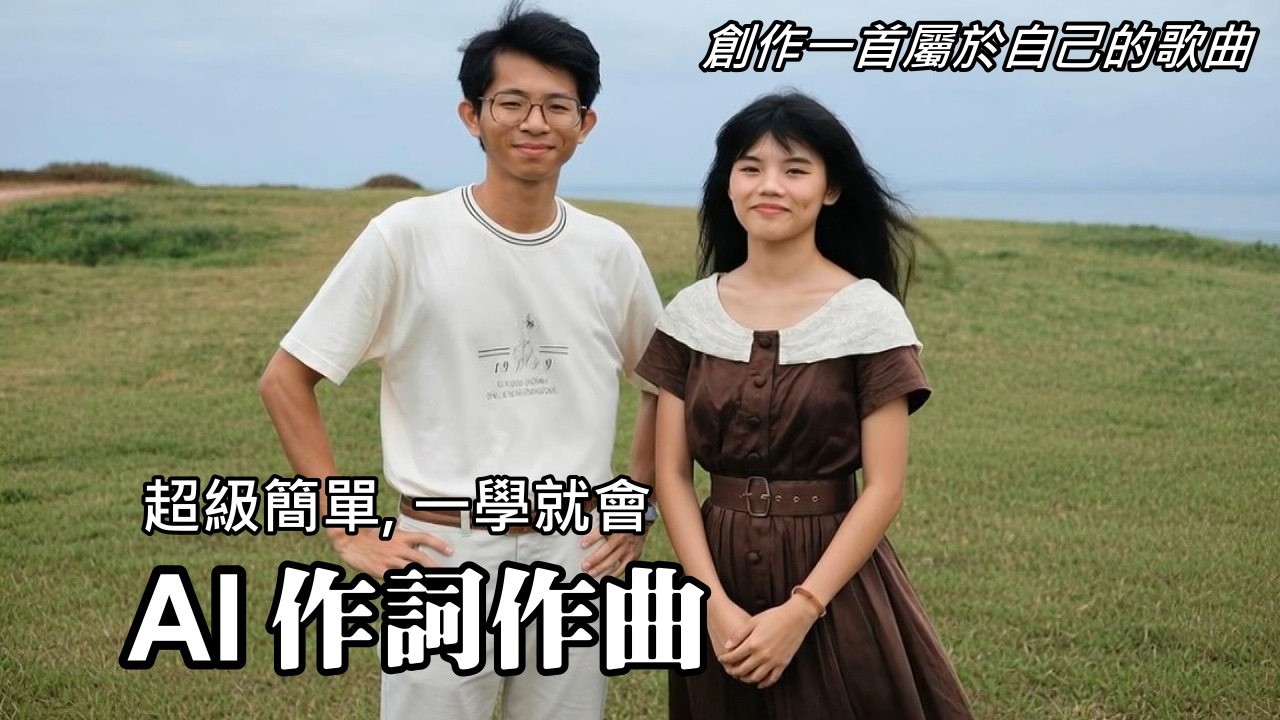 【我的AI時代】用AI作詞作曲, 超級簡單, 一學就會！為什麼我會感慨「第一憨，拍影片乎人用」？