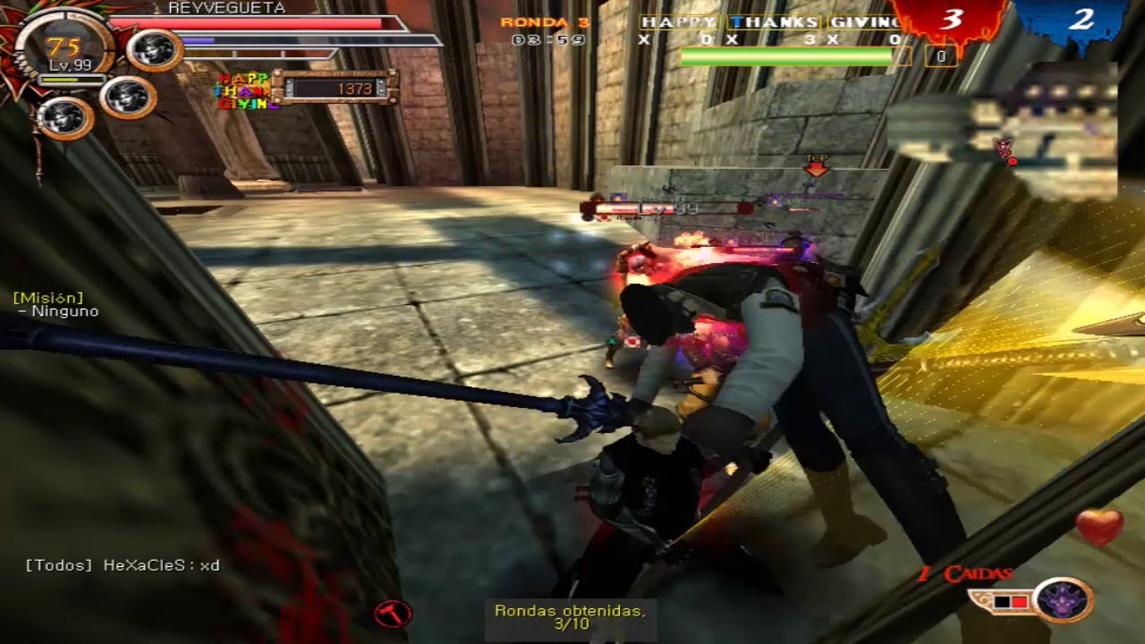 Rakion / Guerra de Clanes #23   JurasickWord  vs  Sweth[Death]    Clan jala cable Nick: HeXaCleS