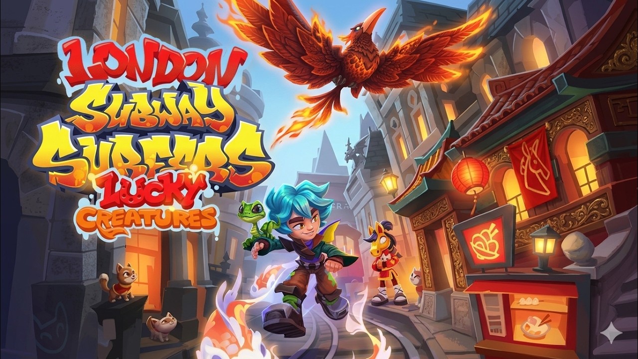 Subway Surf London Lucky Creatures live Gameplay