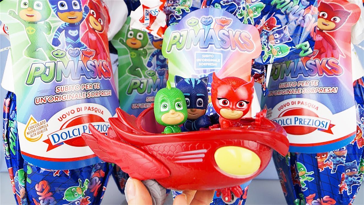 La Pasqua dei Super Pigiamini Pj Masks 🐣