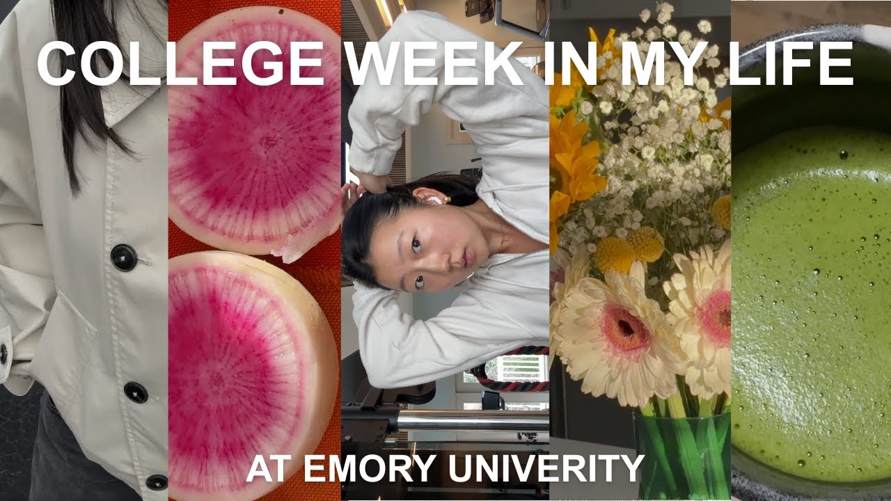 my last first week of college ever l emory university vlog