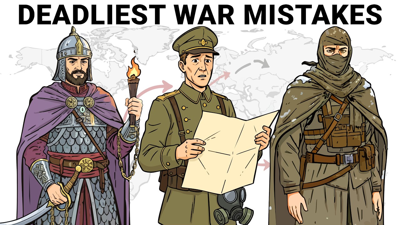Every Deadliest Military Blunder in History Explained in 12 Minutes