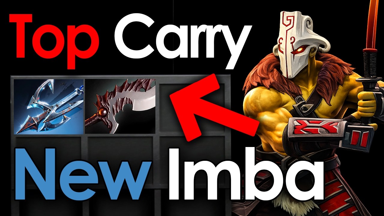 NEW Juggernaut Build is INSANE! Harpoon + Abyssal Blade | Immortal Dota 2 7.41d