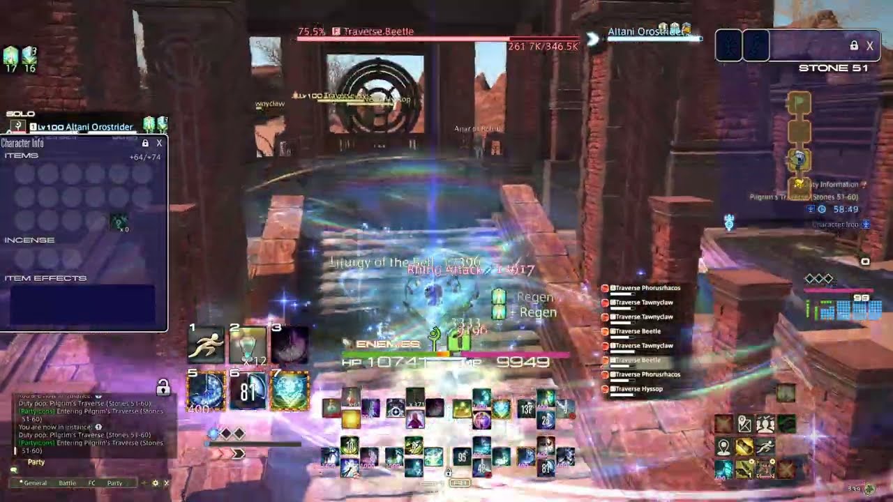 The Most Gigachad Pull as White Mage | Pilgrim's Traverse | FFXIV