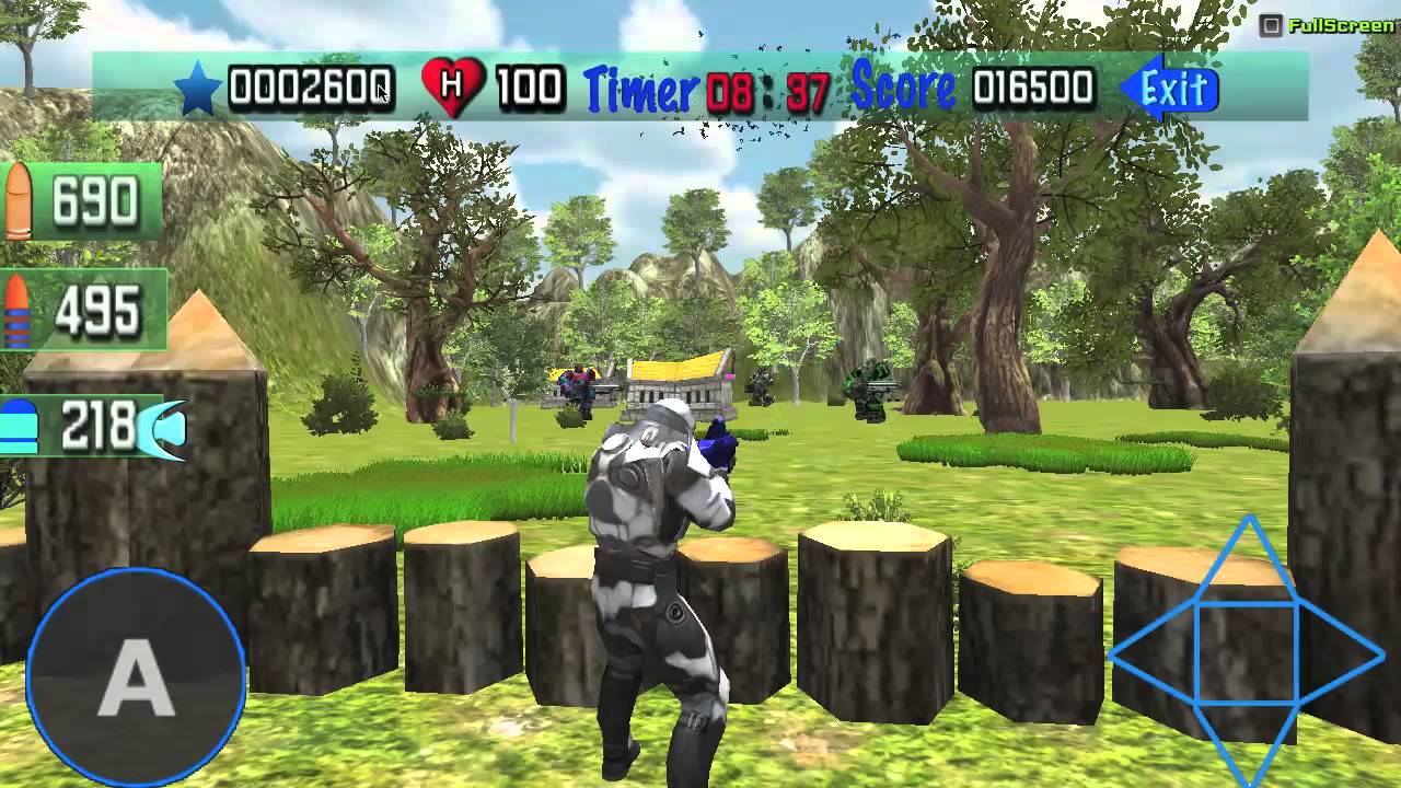 Sun Temple Shootout  - 3D Action Game for Mac and iPhone, and iPad