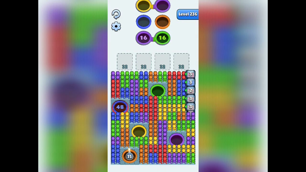Hole People Level 236 Walkthrough Solution 