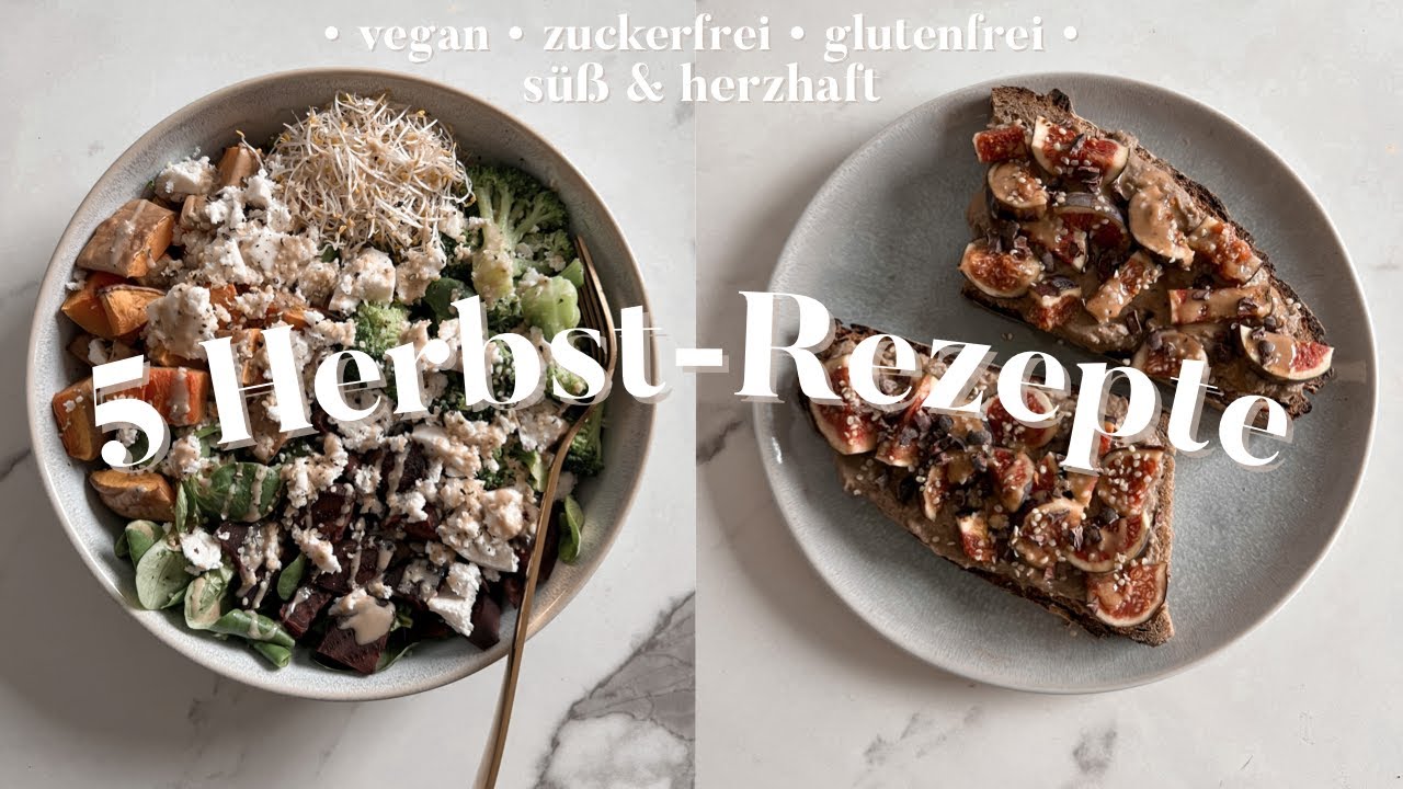 5 Herbst-Rezepte 🍂 (süß & herzhaft) I itscaroo