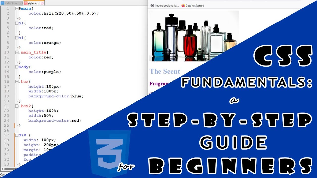 CSS Fundamentals: A Step-By-Step Guide for Beginners