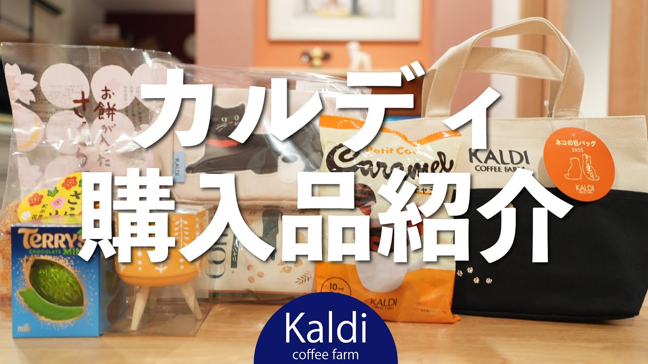 【カルディ購入品】ネコの日バッグにニャンコーヒー！猫づくし＆春らしい商品を買ってきました。