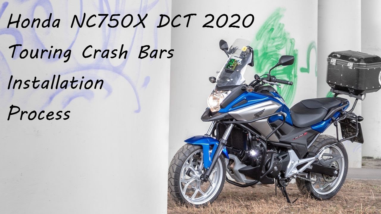 Honda NC700X / NC750X 2012-2020 R-GAZA Touring Crash Bars Installation