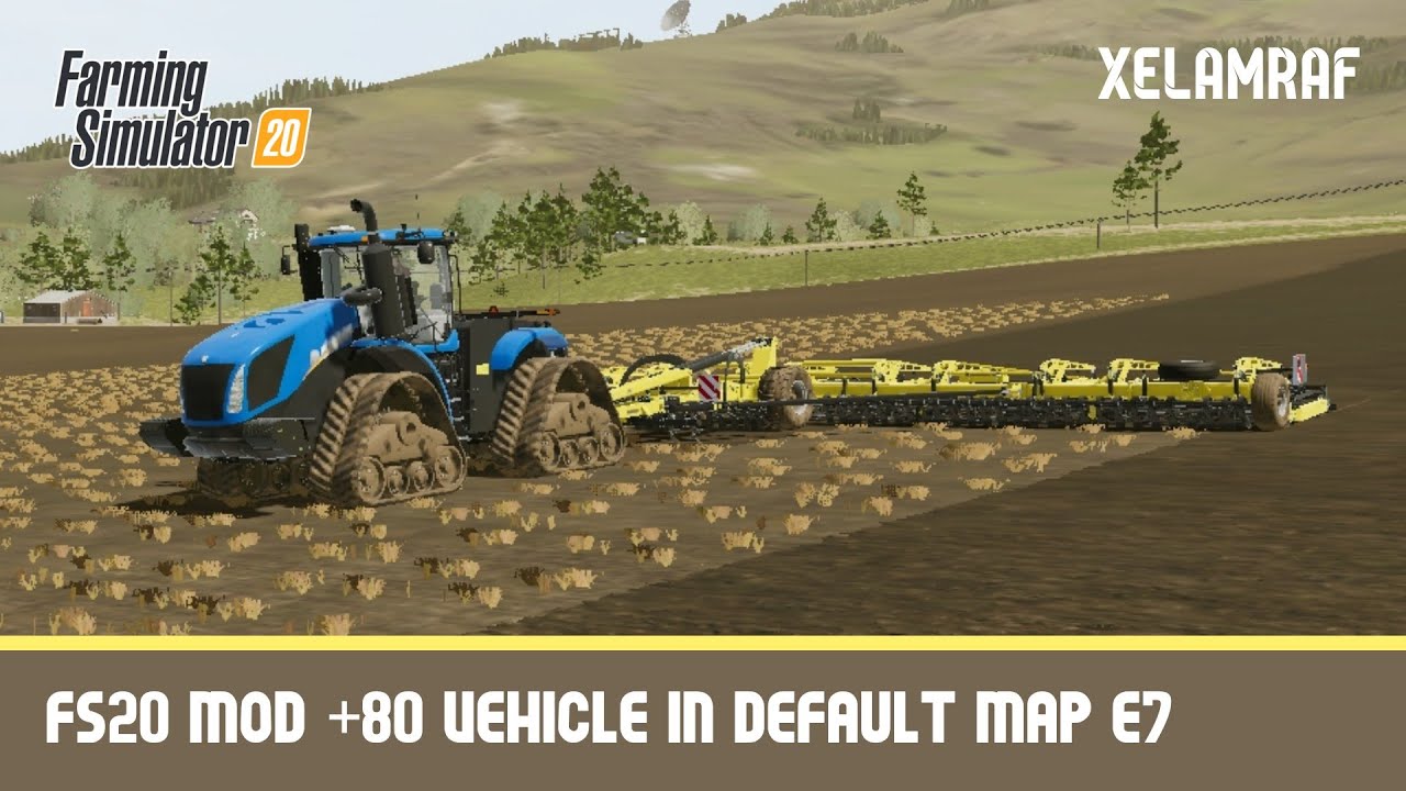 Farming Simulator 20 Mod +80 Vehicle | Default Map | Fs20 | MEGA