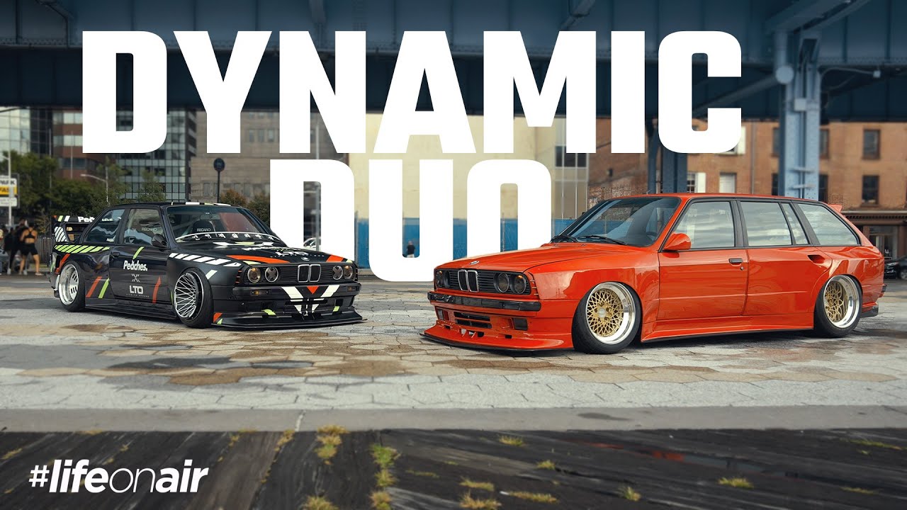 The LTO BMW's - E30 Coupe & E30 Touring on Air Suspension - Lounge Edit - #lifeonair