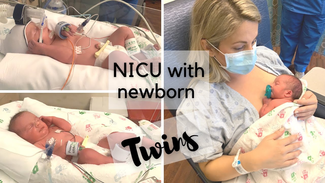 Newborn Twins in the NICU | 34 Week Premature Twins