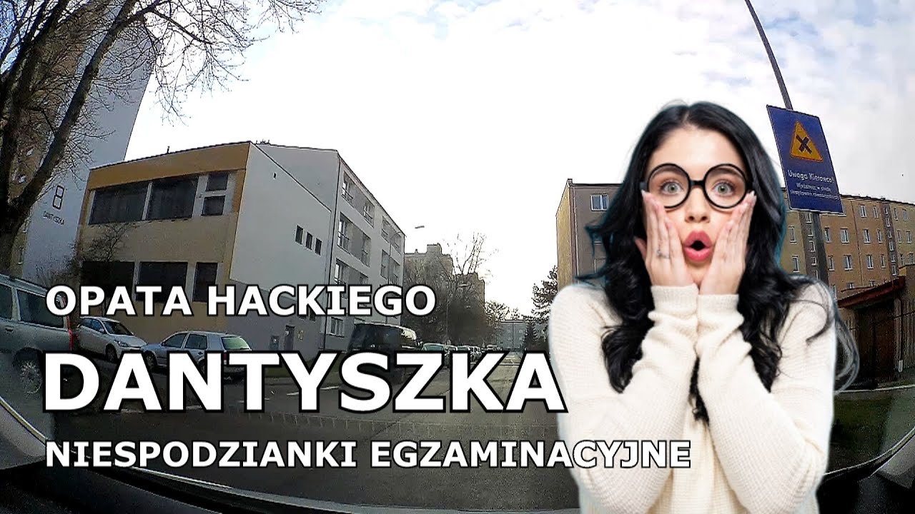 ⚠️Opata Hackiego➡️Dantyszka w Gdyni. Niespodzianki egzaminacyjne🚦Nauka jazdy w Gdyni