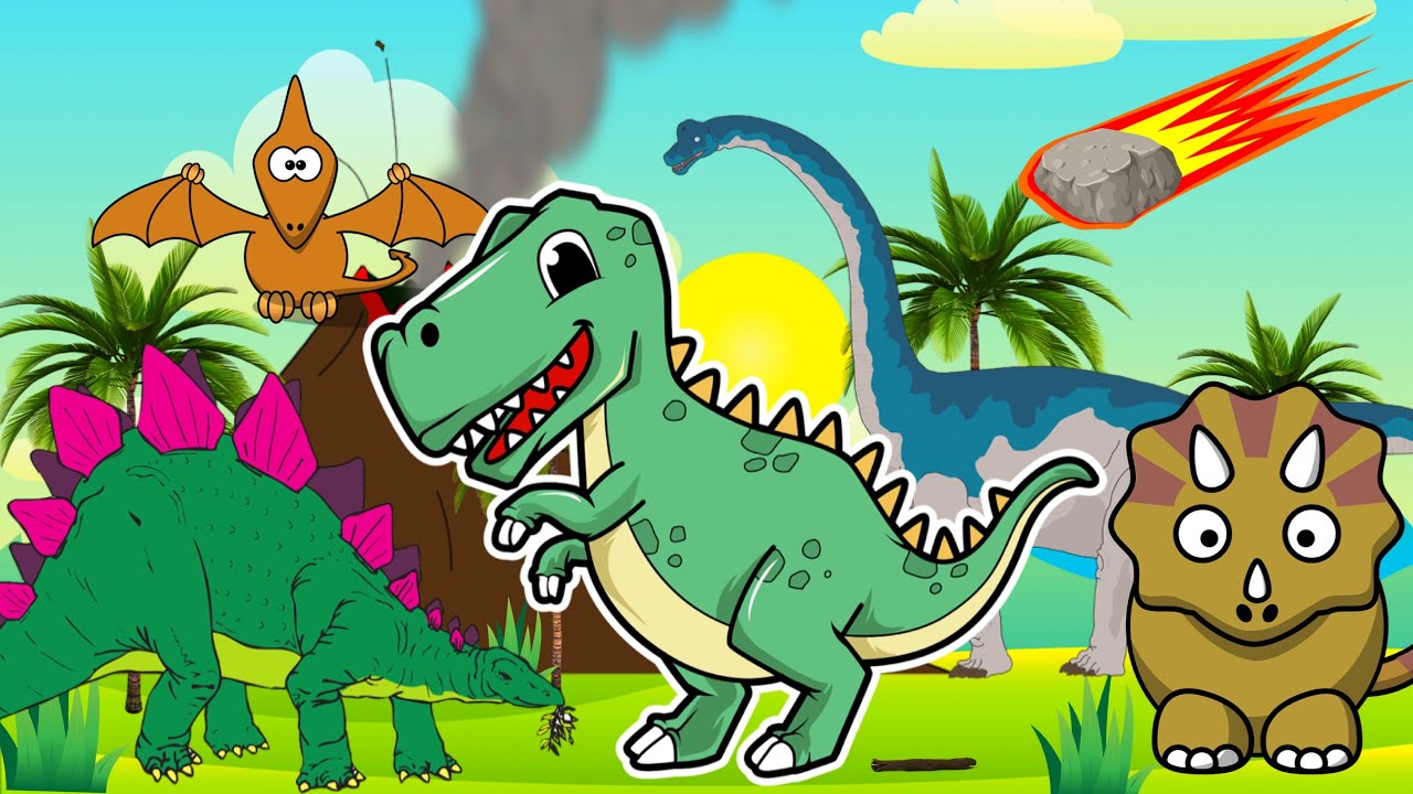 Dinosaurios para niños 🦖| Historia de los dinosaurios