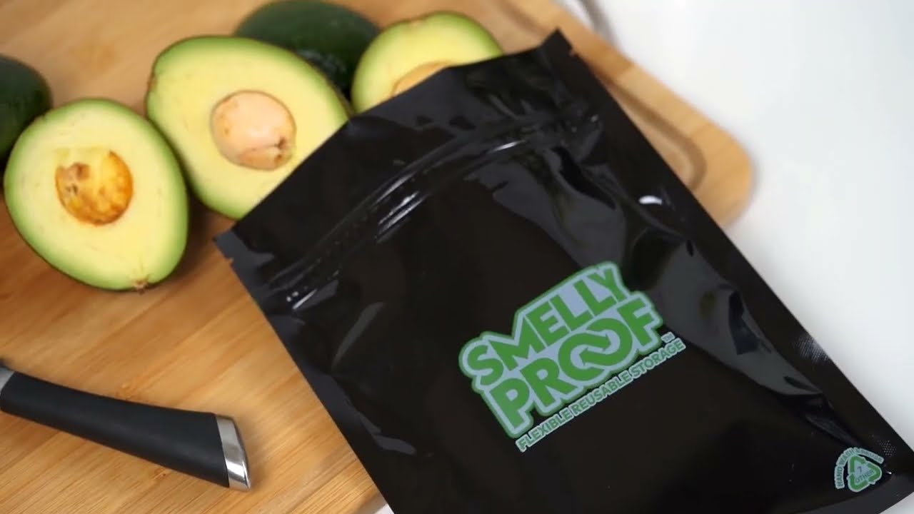 Black Smelly Proof Bags - Keep it private