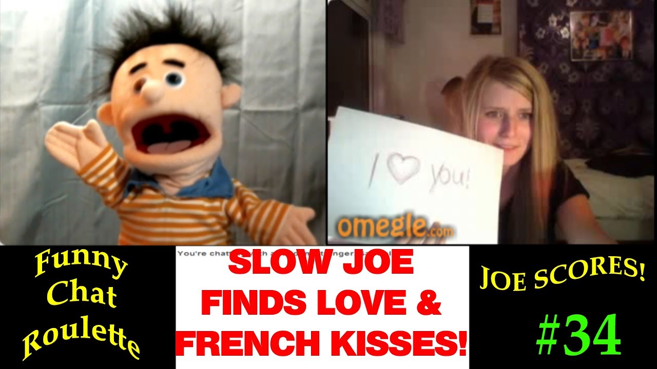 Chatroulette with Slow Joe! | Omegle Chat Roulette Where Joe Finds Love and French Kisses!