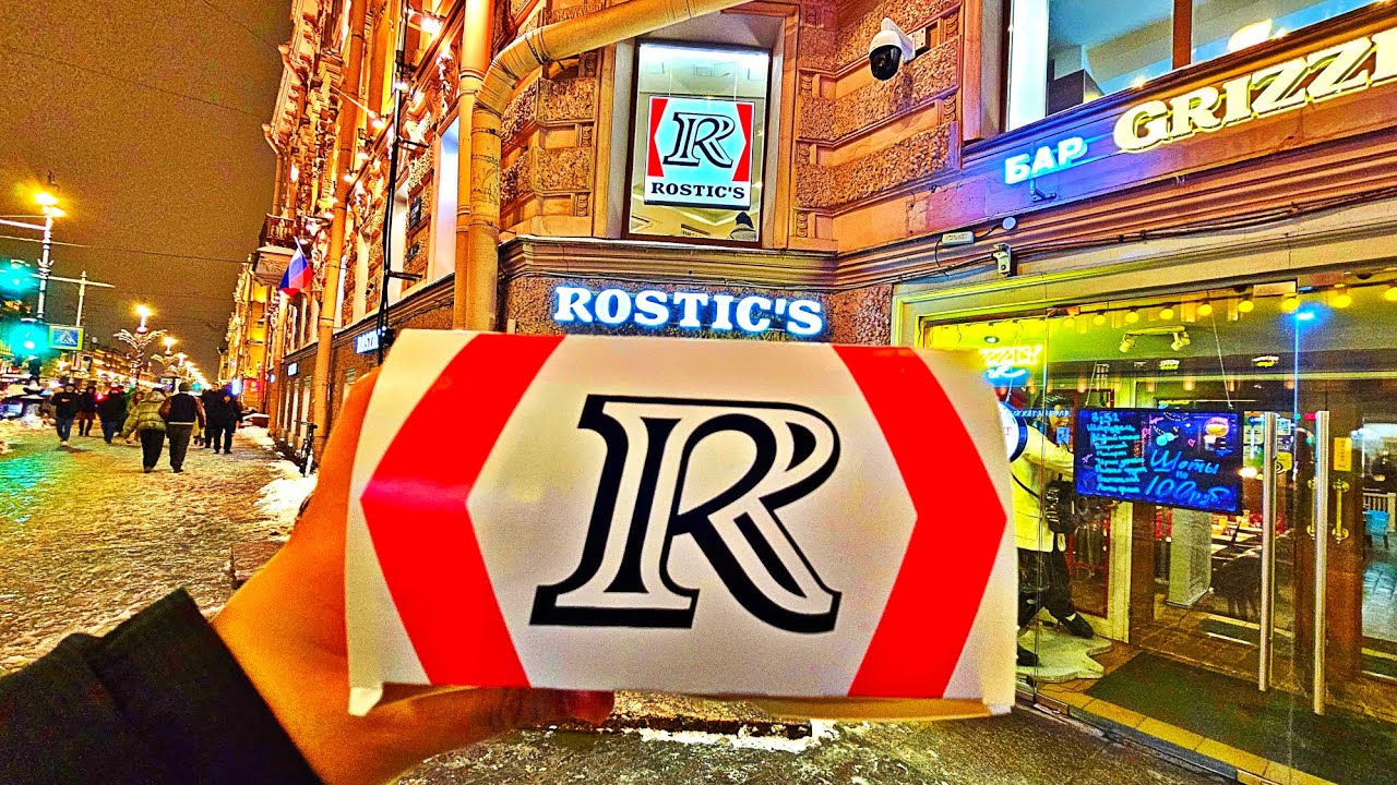 Eating ROSTIC'S (Russian KFC) - Delicious Items of Menu